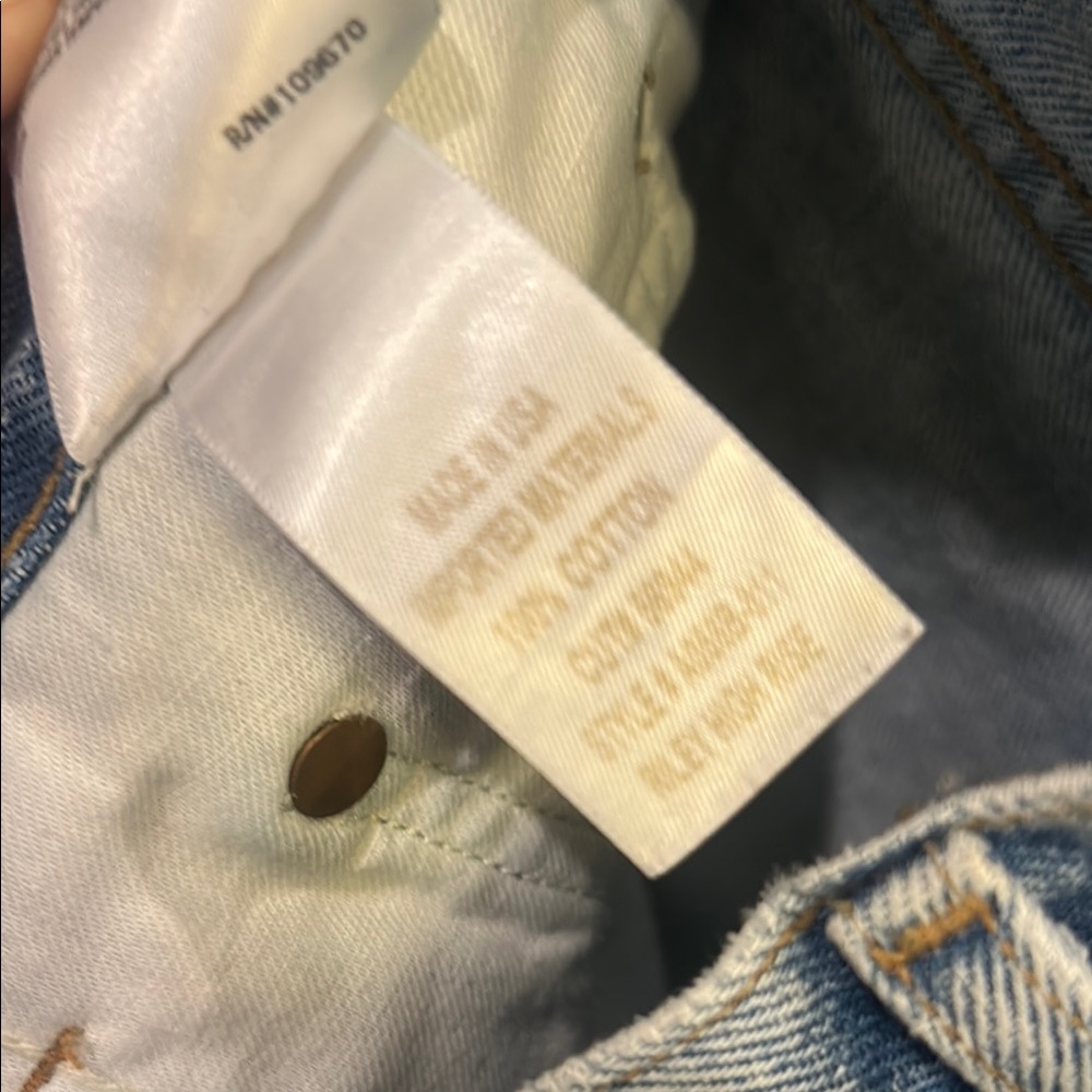 A Golde Light Blue Jeans 26 - Picture 5 of 7